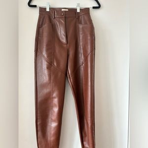 Aritzia Rebel Leather pants